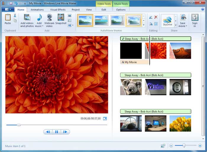 Windows Live Movie Maker